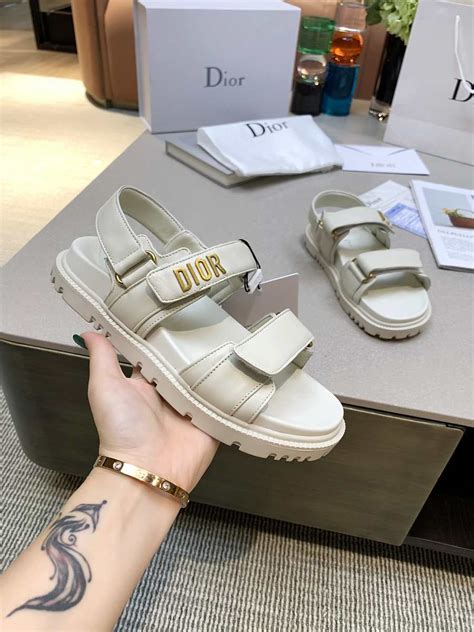 dior dioract sandals.